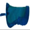 Equitem Faux Fur Trim Half Pad for Pony English Riding Saddle Correction (Royal Blue) view 1
