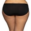 Vanity Fair womens Beyond Comfort Panties Bikini Style Underwear, Modal - Black, 6 US view 2