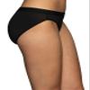 Vanity Fair womens Beyond Comfort Panties Bikini Style Underwear, Modal - Black, 6 US view 3