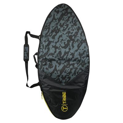Tribe Boards Padded 46" Travel Skimboard Bag - Gray Camo