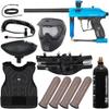 Action Village Kingman Spyder Xtra Light Gunner Paintball Gun Package Kit (Gloss Blue) view 1
