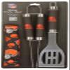 Northwest Offically Licensed Cleveland Browns NFL 3 Piece BBQ Grill Set - Spatula, Tongs and Towel, Scatter Print view 3