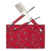 Northwest Offically Licensed Tampa Bay Buccaneers NFL 3 Piece BBQ Grill Set - Spatula, Tongs and Towel, Scatter Print view 1
