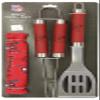 Northwest Offically Licensed Tampa Bay Buccaneers NFL 3 Piece BBQ Grill Set - Spatula, Tongs and Towel, Scatter Print view 3