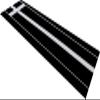 Premium Artificial Grass Synthetic Turf 10 Feet X 3 Feet Black Softball Pitching Mat or Baseball Pitching Tools Training Aid Practice Drill Mat Use Indoor or Outdoor with 5mm Foam and Rubber Mound view 1