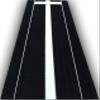 Premium Artificial Grass Synthetic Turf 10 Feet X 3 Feet Black Softball Pitching Mat or Baseball Pitching Tools Training Aid Practice Drill Mat Use Indoor or Outdoor with 5mm Foam and Rubber Mound view 2