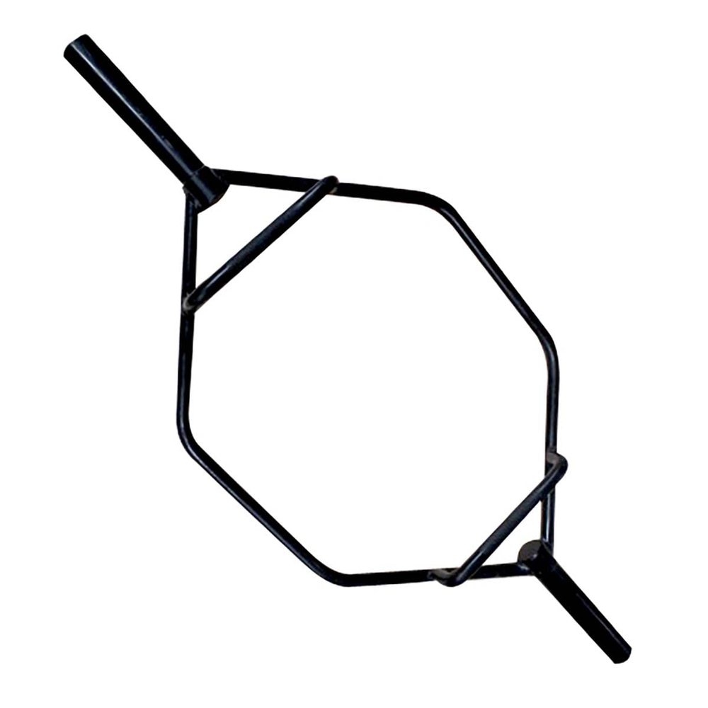 CAP Barbell Olympic Hex Trap Bar with Combo Neutral Grips Black Finish
