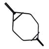 CAP Barbell Olympic Hex Trap Bar with Combo Neutral Grips  Black Finish view 1