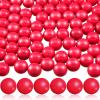Civaner 150 x 68/61 Caliber Projectiles for Defense and Practice Reusable 68 Breaker Paintballs Solid Plastic Nylon Projectiles(Red,68 Caliber) view 1
