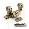 HATSEN 30MM Cantilever Double Ring Scope Mount with Red Dot Sight Mount (Sand) view 1