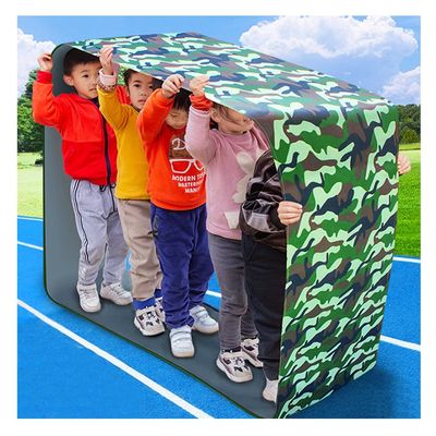 Playing Run Mat Teamwork Running Mat, Waterproof and Wear-Resistant Oxford Cloth Fun Running Pad, Exercise Body Coordination (Size : Adult-11M//36FT)