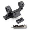 HATSEN 30MM Scope Mount, 1.93 Cantilever Double Ring Scope Mount with Red Dot Sight Mount (Black) view 1