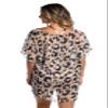 AMAVI womens Neck Tunic Swimsuit Swimwear Cover Up, Natural, X-Small US view 2