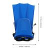 PRETYZOOM Swim Paddles for Women 1 Pair Short Style Rubber Swimming Fins Ideal for Snorkeling Training and Diving view 2