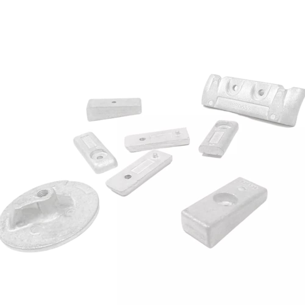 Alloy anode Kit for mercury outboard engine verado 6 CYL outboard 880653 892227 826134 762145 (Aluminium alloy)