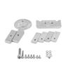 Alloy anode Kit for mercury outboard engine verado 6 CYL outboard 880653 892227 826134 762145 (Aluminium alloy) view 4