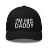 CreativeTees4You I'm His Daddy Dad Hat - Gay Boyfriend Gifts, Sentimental Gifts for Boyfriend, LGBTQ Trucker Hat Mesh Cap Black view 1