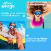Seago Swim Goggles No Leaking Anti-Fog Swimming Goggles for Adult Men Women Youth Junior with Soft Silicone Gasket, UV Protection Waterproof 180 Clear Vision, Triathlon Pool Goggles Swim Glasses view 4
