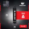 PROLAST Heavy Punching Kicking Bag for Adults, Boxing, MMA, Martial Arts, Muay Thai, Strength Training Equipment, Filled, 6ft, 150 lbs, Special Edition Logo, All Black view 4