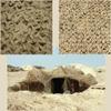 Beige Camouflage Netting, Large Military Shade Net, Reinforced Sunscreen Net, for Car Cover, Camping, Military Decoration, Hunting, Garden Gazebo(Size:3x5m(9.8x16.4ft)) view 4