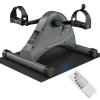 LUBBYGIM Mini Exercise Bike, Under Desk Bike Pedal Exerciser for Seniors & Physical Therapy, Electric Motorized Foot Pedal Machine for Arm and Leg Fitness, 6 Speed Levels view 1