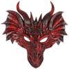 Toddmomy Halloween Dragon Masks Dragon Head Masks Cosplay Red Halloween Party for Cosplay