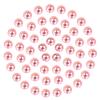 MUUNN 150pcs Tungsten Slotted Beads for Fly Tying, Sink Deeper and Faster 12 Colors/13 Sizes Slotted Tungsten Beads Fly Tying Beads Head Fly Tying Materials(Metallic Pink,3.3mm) view 1