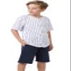 babyhealthy Kids Baseball Jersey Striped Button Down Shirt Hip Hop Hipster Personalized Sport T Shirts Tops for Boys view 4