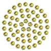 MUUNN 150pcs Tungsten Slotted Beads for Fly Tying, Sink Deeper and Faster 12 Colors/13 Sizes Slotted Tungsten Beads Fly Tying Beads Head Fly Tying Materials(Mottled Yellow,3.8mm) view 1