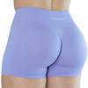 AUROLA Dream Collection Women Workout Shorts High Waist Gym Shorts, Scrunch Butt Seamless Athletic Shorts,Jacaranda,XS view 1