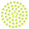 MUUNN 150pcs Tungsten Slotted Beads for Fly Tying, Sink Deeper and Faster 12 Colors/13 Sizes Slotted Tungsten Beads Fly Tying Beads Head Fly Tying Materials(Fluo Yellow,3.5mm) view 1