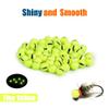 MUUNN 150pcs Tungsten Slotted Beads for Fly Tying, Sink Deeper and Faster 12 Colors/13 Sizes Slotted Tungsten Beads Fly Tying Beads Head Fly Tying Materials(Fluo Yellow,3.5mm) view 2