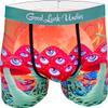 Good Luck Undies Men's Magic Mushrooms Boxer Brief Underwear, Large view 1