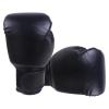 B Baosity Adult Children Boxing Gloves Boxing Training Gloves Mesh Breathable Sparring Kickboxing Gloves, Black Kid view 3