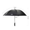 JIAYOYO Golf Umbrella Built-in Fan, USB Charging Outdoor UV Protection Waterproof Cool Rain Straight Umbrellas with Fan,Charging Sunshade Misting Spray Cooling Golf Umbrella,Yellow view 2