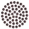 MUUNN 150pcs Tungsten Slotted Beads for Fly Tying, Sink Deeper and Faster 12 Colors/13 Sizes Slotted Tungsten Beads Fly Tying Beads Head Fly Tying Materials(Mottled Brown,3.3mm) view 1