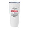 Baseball White Edition Viking Tumbler 20oz - Think Baseball Is Boring - Throw Coach Sport Lover Home Run Sportmen Center Catcher Boyfriend Outdoor Activity Baserunning Coach view 1