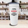 Baseball White Edition Viking Tumbler 20oz - Think Baseball Is Boring - Throw Coach Sport Lover Home Run Sportmen Center Catcher Boyfriend Outdoor Activity Baserunning Coach view 3