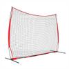 Rebound Net, 12X 9Ft Portable Training Screen Pitching Net and Rebounder, Practice Net Systems for Baseball, Softball, Lacrosse, Golf view 1