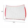 Rebound Net, 12X 9Ft Portable Training Screen Pitching Net and Rebounder, Practice Net Systems for Baseball, Softball, Lacrosse, Golf view 2