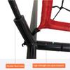 Rebound Net, 12X 9Ft Portable Training Screen Pitching Net and Rebounder, Practice Net Systems for Baseball, Softball, Lacrosse, Golf view 4
