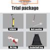 Size 7 Nubuck Suede Basketball, Moisture Absorbing, Abrasion Resistant and Non-Slip for Indoor and Outdoor Training and Competition,Black view 3