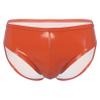 Agoky Men's Stretch Underwear Support Briefs with Drawstring Swim Bikini Hip Briefs Type B Orange X-Large view 1