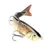 SENYUBBY 10in Multi Jointed Swimbait Fishing Lures Bait,4 Segment Big Giant Sinking Fishing Bass Lures,Crankbaits Swimbaits with Treble Hook view 2