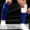 Soccer Shin Guards for Kids Youth,3 Colors Football Shinguards, Lightweight and Breathable Child Calf Protective Gear, Soccer Equipment for 3-10 Years Old Boys Girls Children Teenagers(White), sh view 3