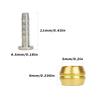 14 PCS BH90 Brake Olive and Barb - Brake brass olive and steel Connecting Insert kit for Shimano Mountain Bike Bicycle BH90 Avid Sram Bike Hydraulic Disc Brake Hose BH90/BH59 view 3