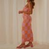 2022 Bodycon Dresses for Women Summer Knit Hollow Out Sexy Night Out Midi Maxi Dress Sleeveless Long Cut Out Dress view 4