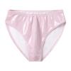Agoky Men's Stretch Underwear Support Briefs with Drawstring Swim Bikini Hip Briefs Type B Pink XX-Large view 4