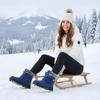 FUDYNMALC Womens Winter Snow Boots: Warm Fur Lined 2026 Ankle Booties All-Day Comfort Outdoor Shoes for Walking view 2