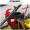 12V Electric Thruster Bracket for Inflatable Boats Kayaks, Adjustable 90 Rotatable Motor Mount Fits 60/68/86lbs Thrusters view 4